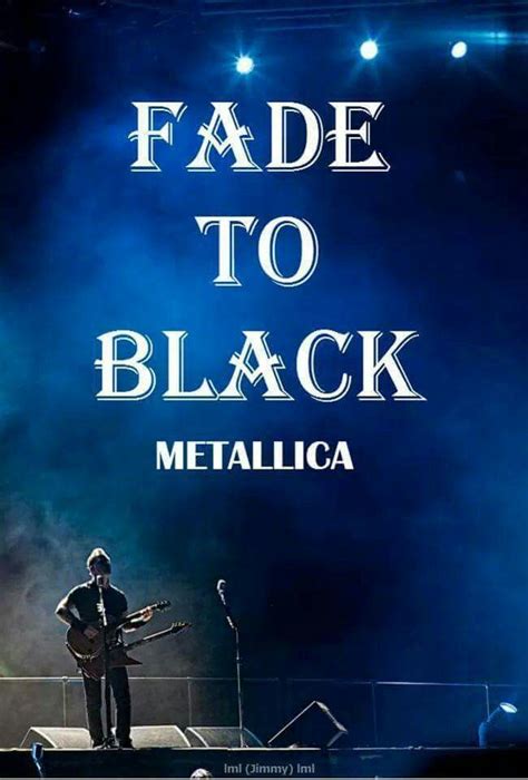 ~FADE TO BLACK/METALLICA~