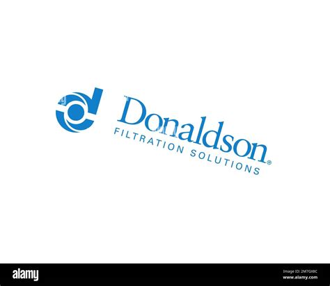 Donaldson Company, Rotated Logo, White Background B Stock Photo - Alamy