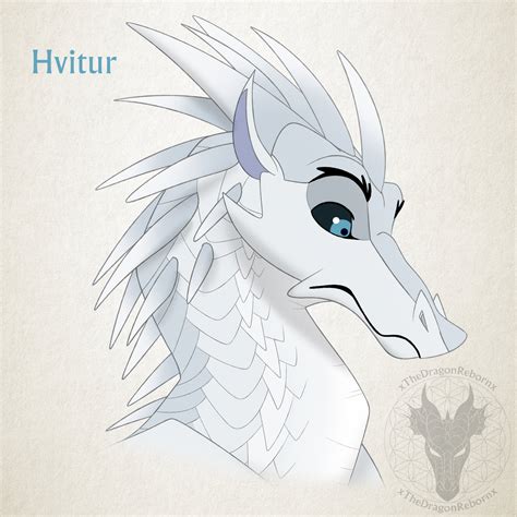 WoF H-a-D Day 19 - Hvitur by xTheDragonRebornx | Wings of fire, Wings ...