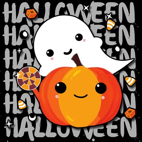 Halloween Cute Ghost Wallpaper | ubicaciondepersonas.cdmx.gob.mx