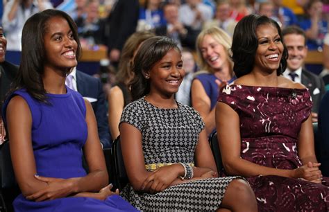 Michelle Obama Recalls Malia Obama and Sasha Obama's First Kiss