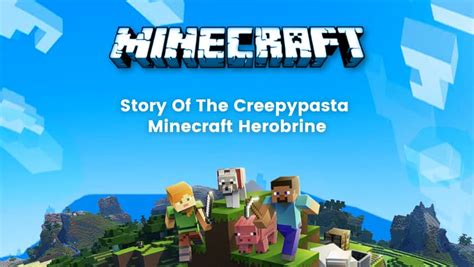 The story of the Creepypasta Minecraft Herobrine - BrightChamps Blog