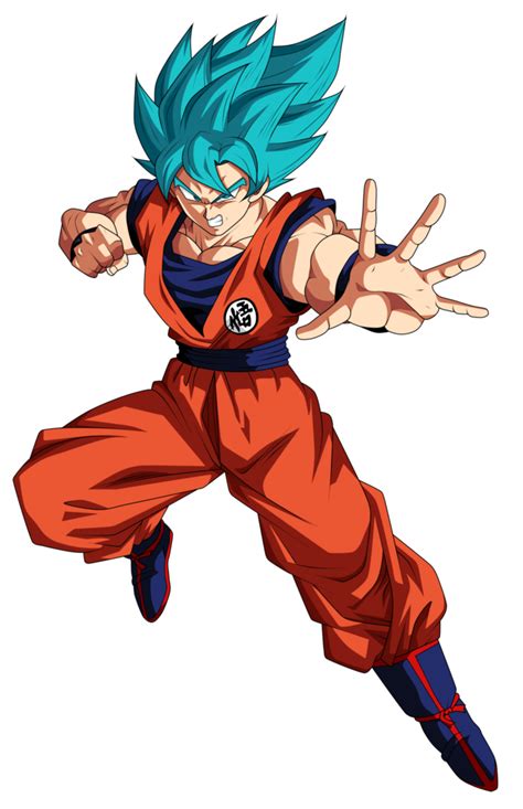 Goku Super Saiyan God Blue Png