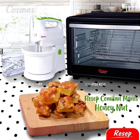 Resep Cemilan Manis Honey Nut