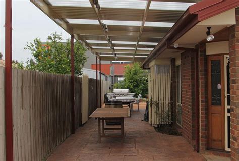 Adelaide Carports & Verandahs, built on side of house