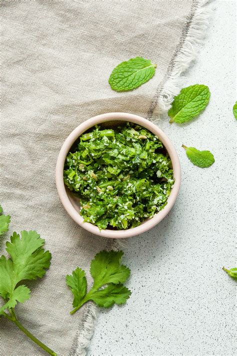 Coriander Chutney - Mrs Jones's Kitchen