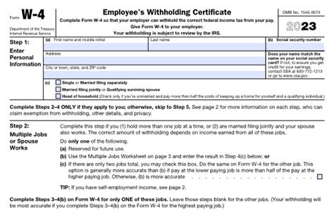 Massachusetts State Tax Withholding Form 2023 - Printable Forms Free Online