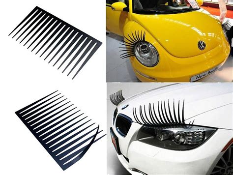 1-Pair Car Eyelashes - BelleChic