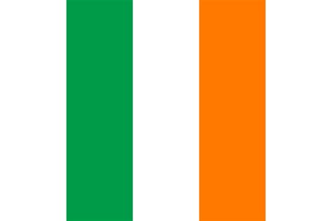 Ireland National Flag Color Palette