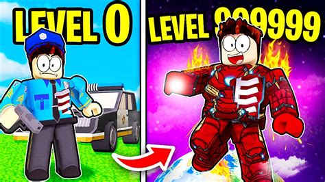 UPGRADING HERO to SUPERHERO in ROBLOX! - YouTube