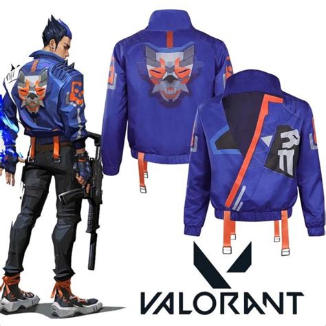 Yoru Cosplay Jacket Game Valorant Yoru Cosplay Costumes Blue Adult Tops ...