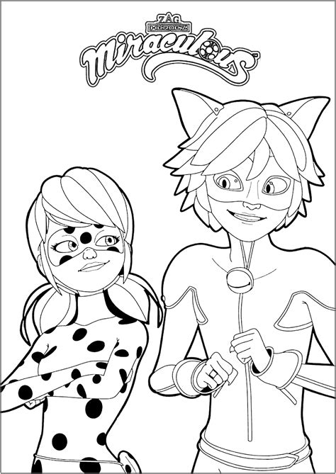 Miraculous Ladybug Coloring Pages