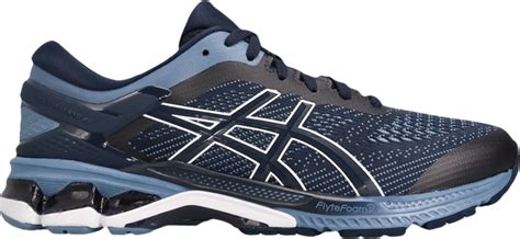 Buy Gel Kayano 26 2E Wide 'Midnight Grey Floss' - 1011A542 400 | GOAT