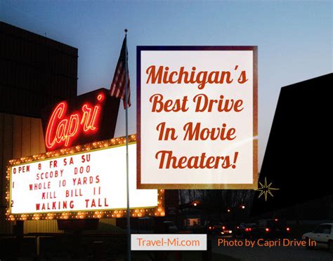 11 Best Michigan Drive In Theaters + Map |Movies in Detroit and Beyond