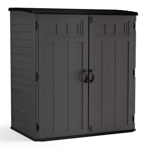 Suncast Extra Large 106 Cubic ft Vertical Outdoor Resin Storage Shed ...