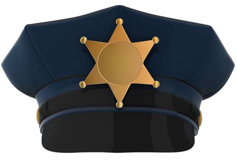 Police Officer Hat Clip Art