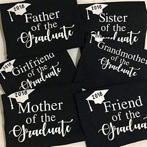 Amazon.com: Graduation Shirt - Family & Friends - 2018 - Customizable ...