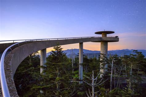 Explore Kuwohi Tower - formerly known as Clingmans Dome - in the Great ...