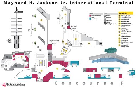 Diagram Of Atlanta Airport