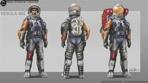 ArtStation - Astronaut Suit Concept - "BEYOND" Nebula 480