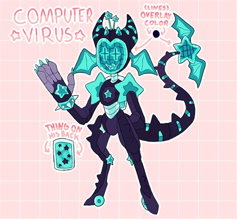 [ADOPT] Computer Virus || CLOSED by cloudsleepyy on DeviantArt