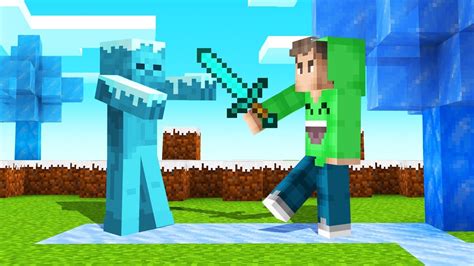 MINECRAFT But EVERYTHING You TOUCH = FROZEN! - YouTube