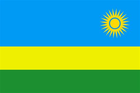 What country has a Green Yellow Blue flag?