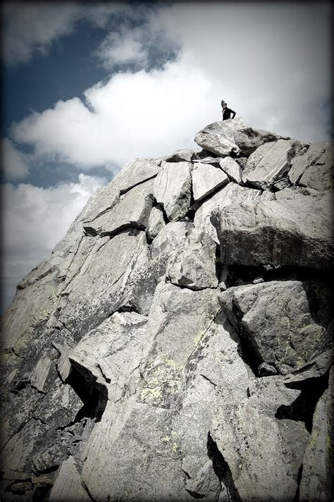 The Summit Air: My First Summit, Gannett Peak, in the Wind River Range, WY.