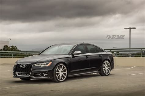 audi, S6, Black, Sedan, Vossen, Wheels, Cars Wallpapers HD / Desktop ...