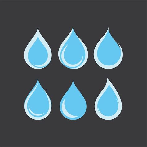 Premium Vector | Water drop illustration