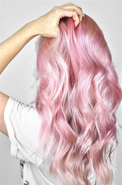 oVertone Rose Gold Review and Tutorial | MayaLaMode | Pastel pink hair ...