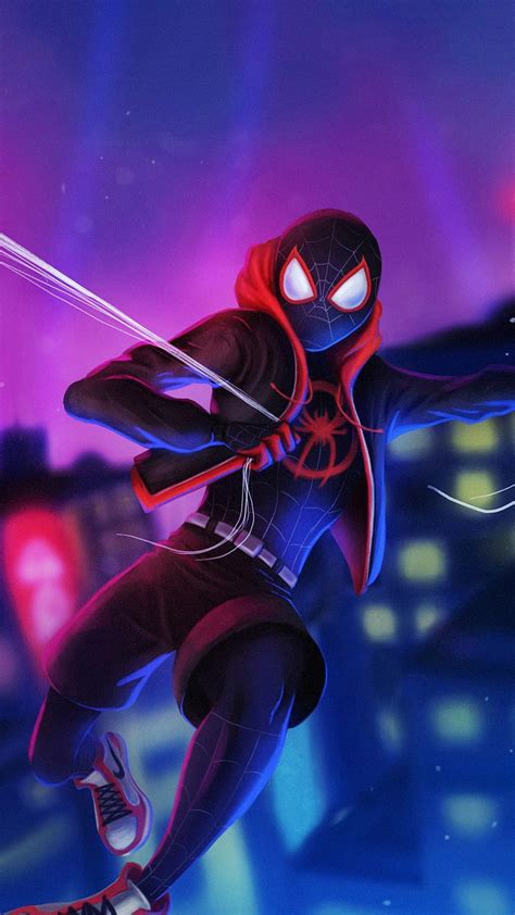 マイルズ・モラレス : 最高品質のマイルズ・モラレスの背景を探る [ 2021 ], スパイダーマンとマイルズ・モラレス HD電話の壁紙 ...