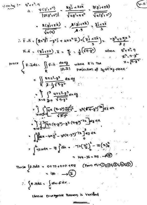 Vector Differential Calculus: Gauss Divergence, Green's, Stokes Theorems