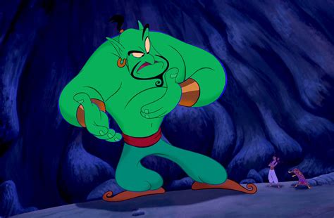 Not To Shock You, But This Is What Genie From "Aladdin" Almost Looked Like