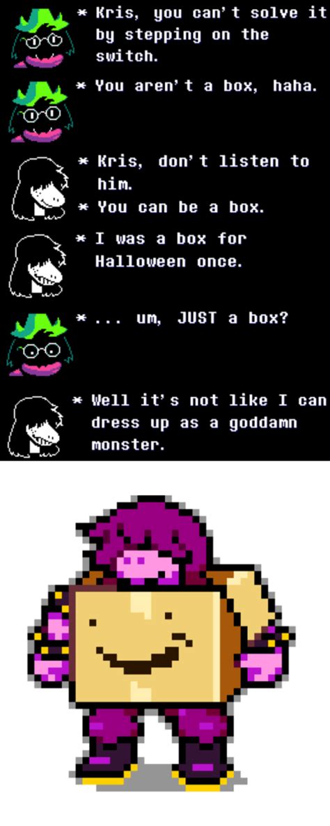 Susie's Halloween costume | Deltarune | Undertale, Undertale funny ...