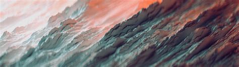 Abstract close up displacements - Dual monitor [5120 x 1440] | Dual ...