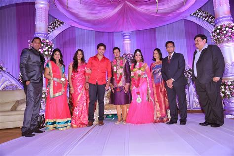 Celebrities at Raja Wedding Reception Photos