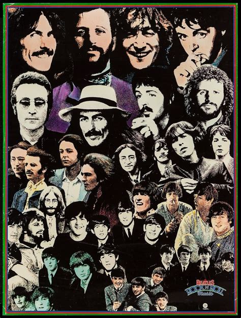 Cool Rock Posters | ... !: Beatles promotional poster for Rock'n'Roll ...