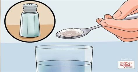 The Science Behind Why Salt Water Gargle Can Make Your Sore Throat Go ...