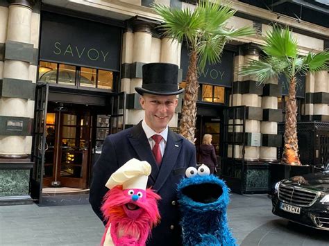 Cookie Monster and Gonger at the Savoy Television Online, Savoy, Cookie ...