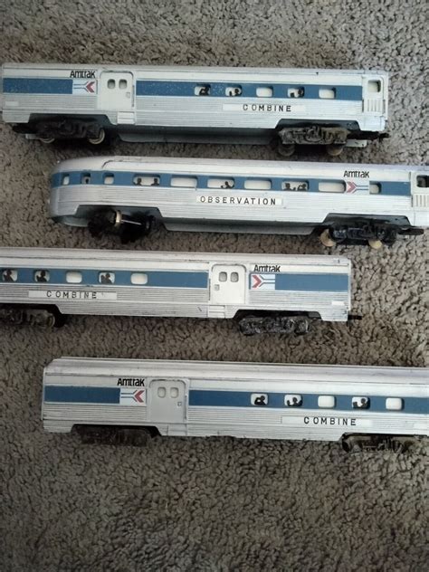 vintage toy train Amtrak observation. Amtrak combine | eBay