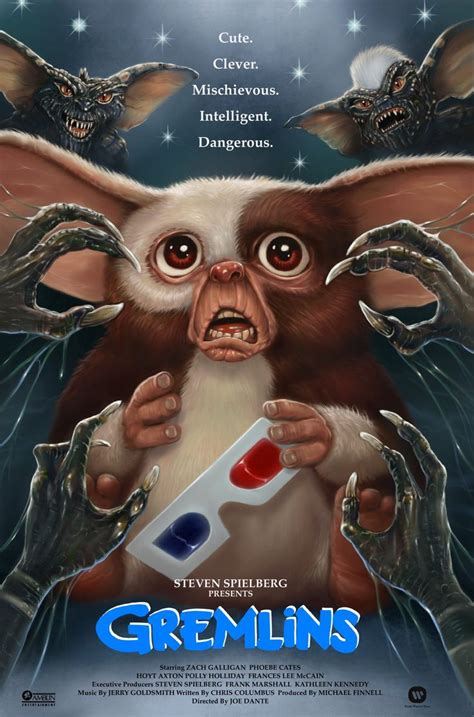 Gremlins (1984) [1500 x 2271] | Gremlins, Movie poster art, Horror ...