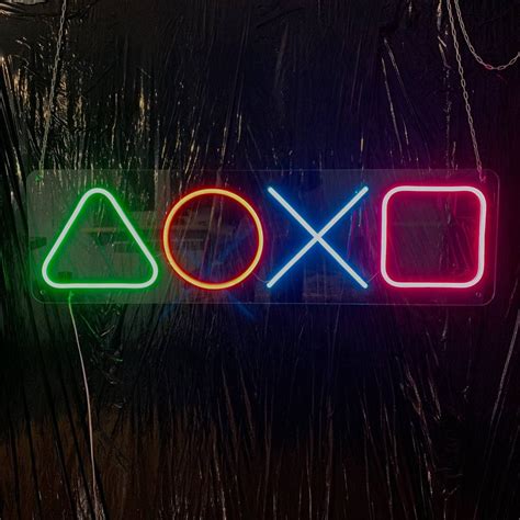 Playstation Logo LED Neon Sign Custom Neon Light Signs | Etsy