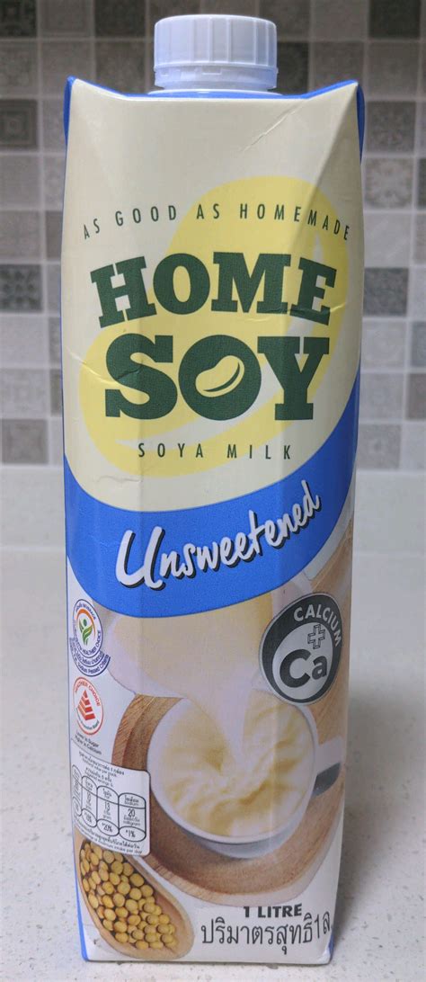 Soya Milk Unsweetened - Home Soy - 1 Litre