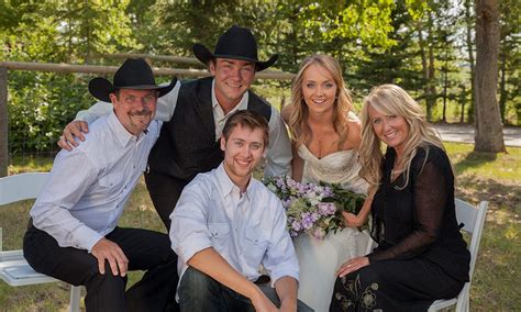 Heartland actress Amber Marshall's rustic ranch wedding | Amber ...