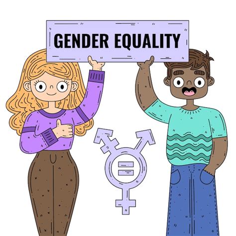 Free Vector | Gender equality illustration theme