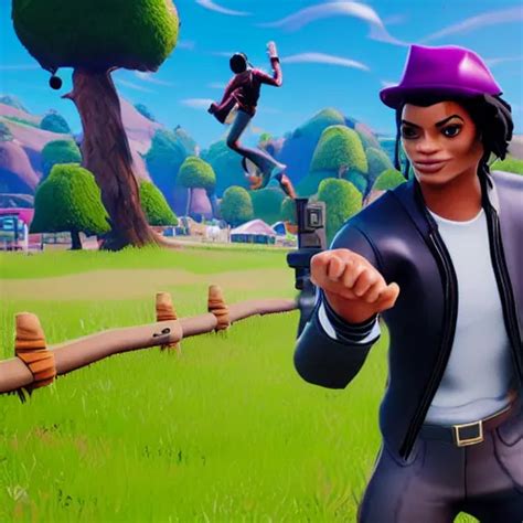 michael jackson in fortnite | Stable Diffusion