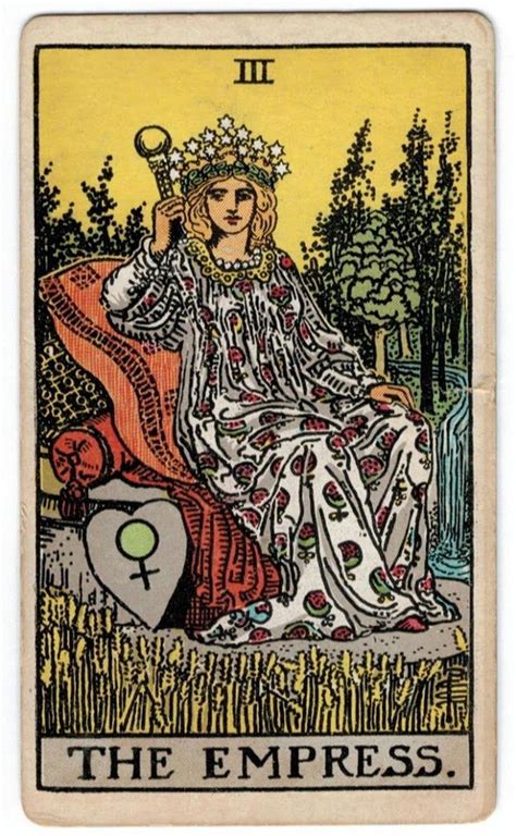 The Empress Tarot Card Meaning #tarotcards | Empress tarot, Empress ...