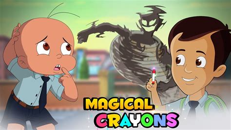 Mighty Raju - The Magical Crayons Trouble | Fun Kids Videos | Cartoon ...