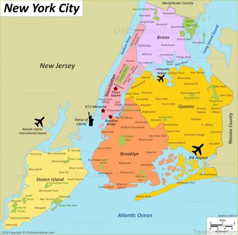 Where is New York ? New York Map Location - TravelsMaps.Com